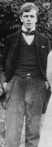 1898 photograph of G.K. Chesterton.